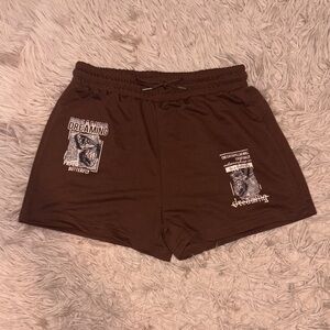SHEIN Chocolate Brown Shorts